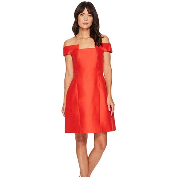 Halston Heritage Dresses & Skirts - 🔥Halston Heritage off the shoulder bubble dress🔥